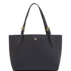 TORY BURCH - Black Leather - York Tote Bag
